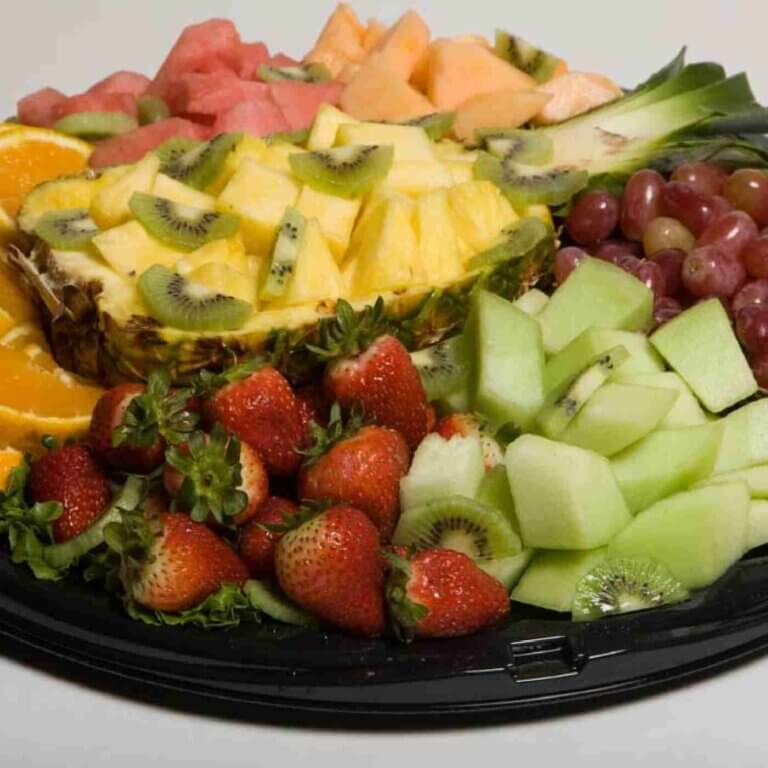 Fresh fruit platter