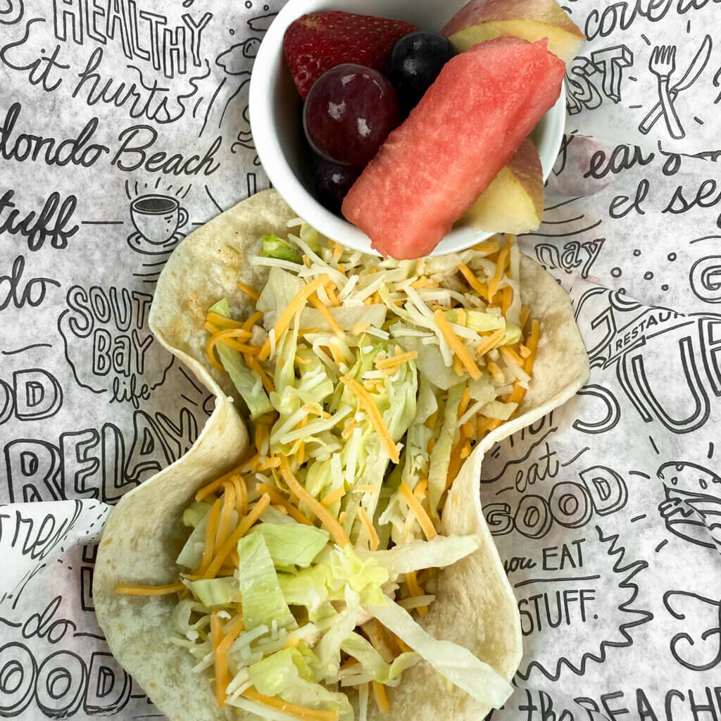 Kids Chicken Taco