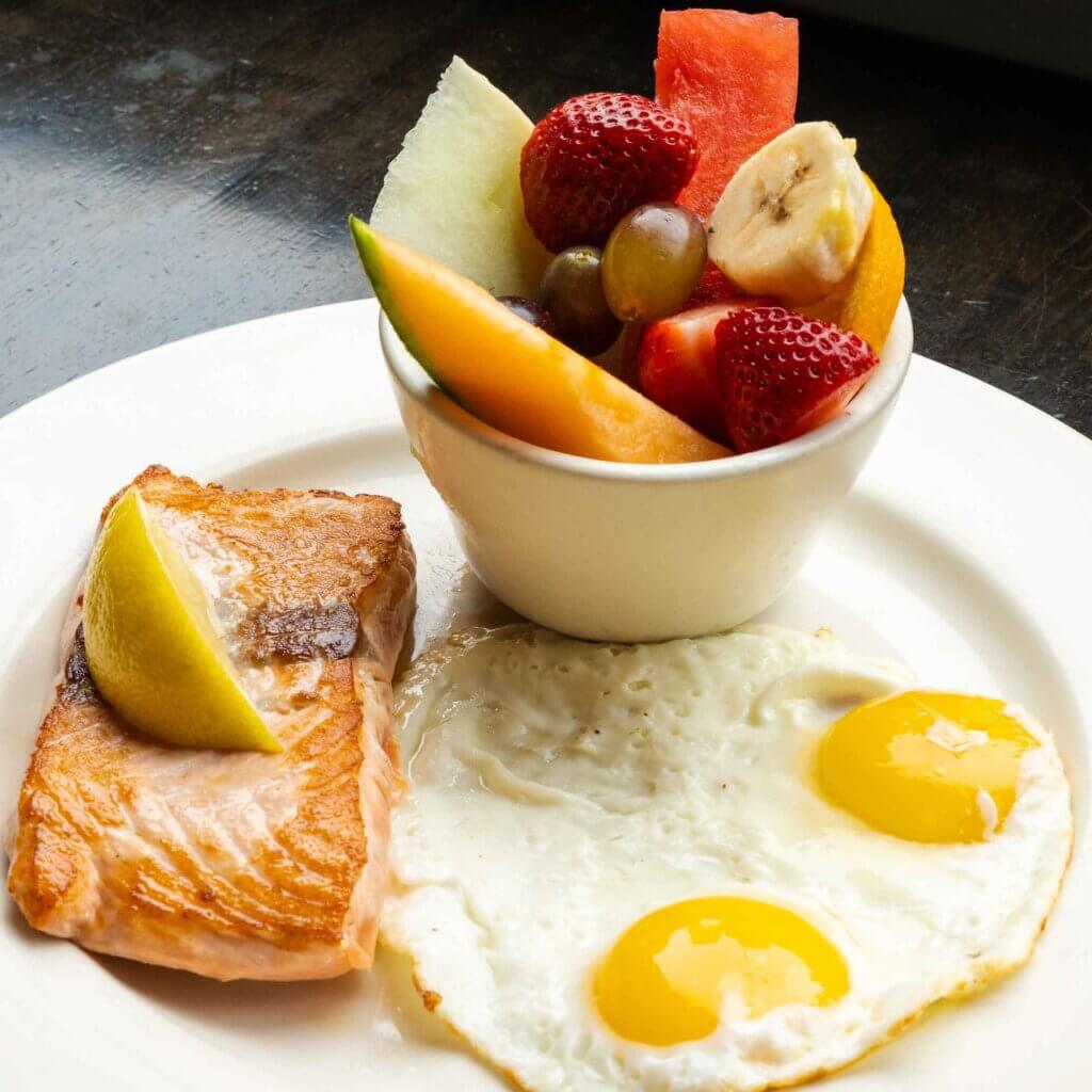 North Atlantic Salmon and Eggs