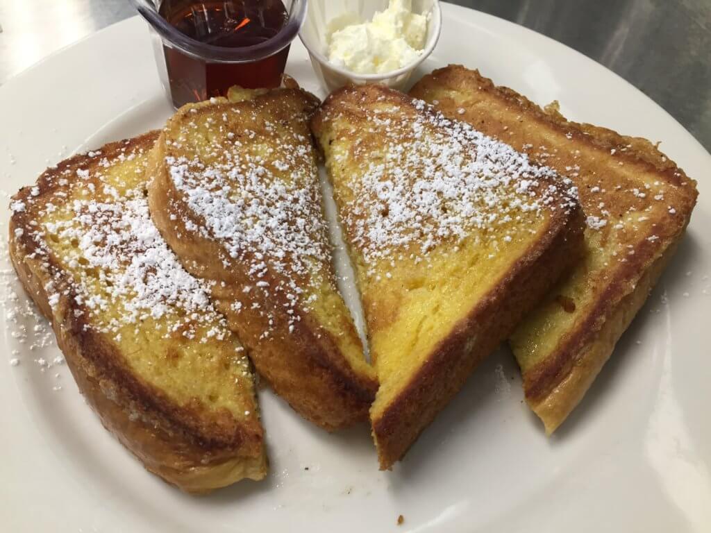 SOME STUFF WITH SYRUP - Thick Sliced French Toast