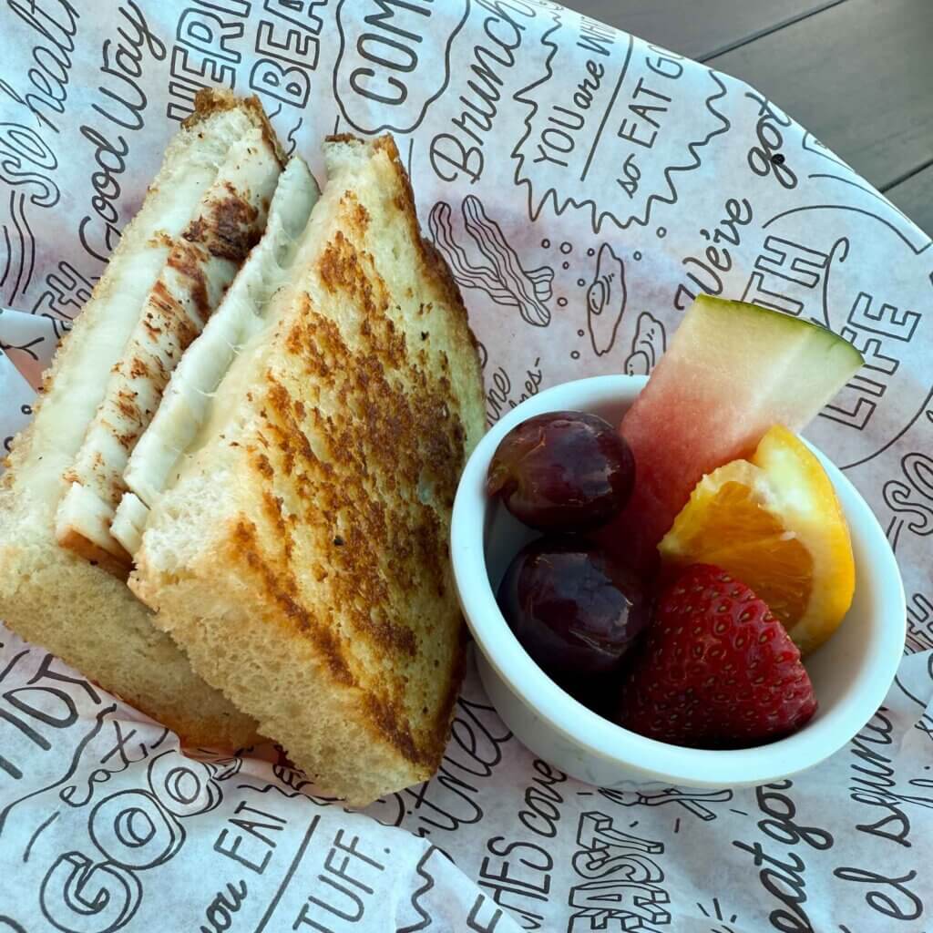 KIDS - TURKEY & CHEESE MELT
