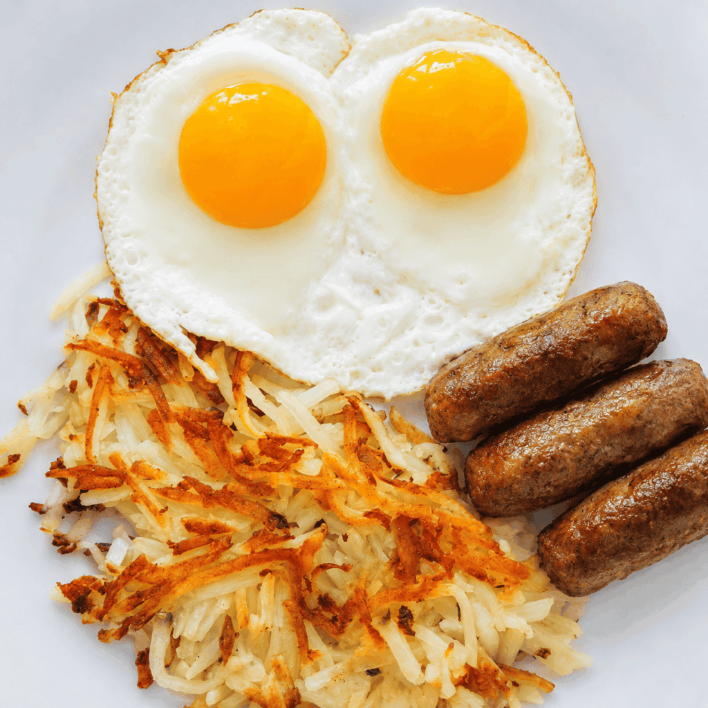 THE BASIC Eggs and Sausage Chicken