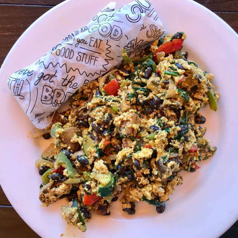 VEGAN TOFU SCRAMBLE